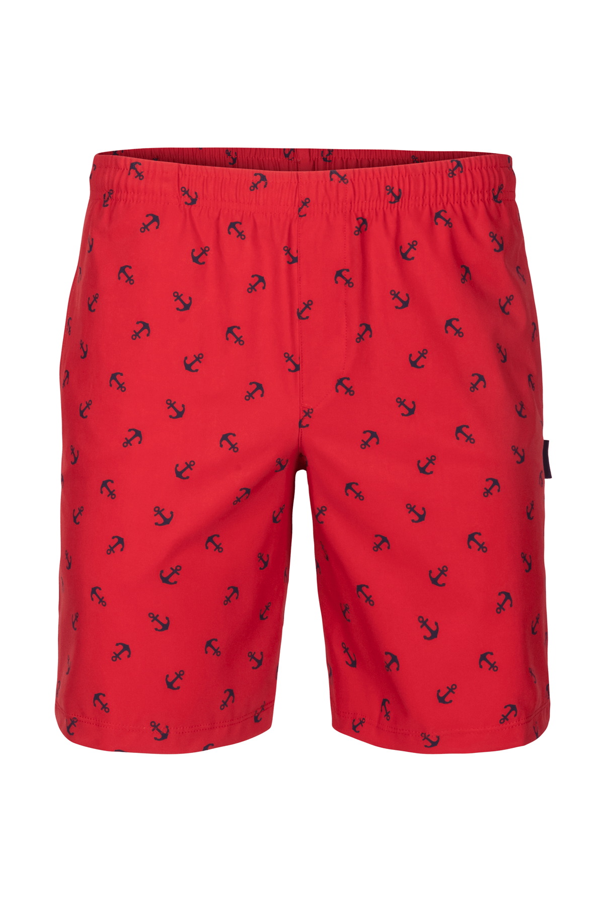 BOATHOUSE Men's Journey Anchor Shorts Red Anchors / Small