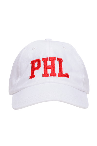 BOATHOUSE PHL Baseball Cap White