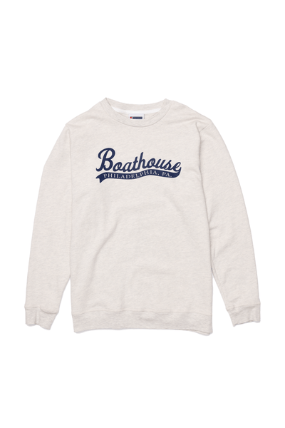 BOATHOUSE Unisex Classic Sweatshirt Oatmeal / X-Small