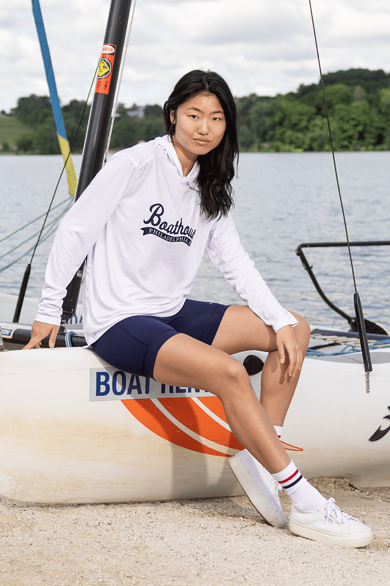 Unisex UV Protection Classic Boathouse Long Sleeve Hoodie Boathouse Sports