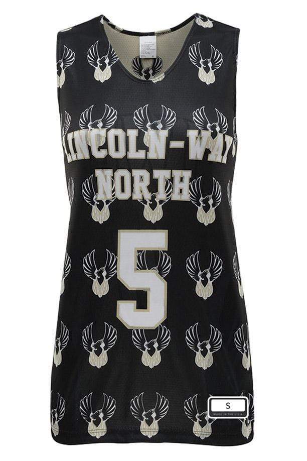  Fadeaway Womens and Girls Reversible Custom Basketball Jersey  Names and Numbers : Clothing, Shoes & Jewelry