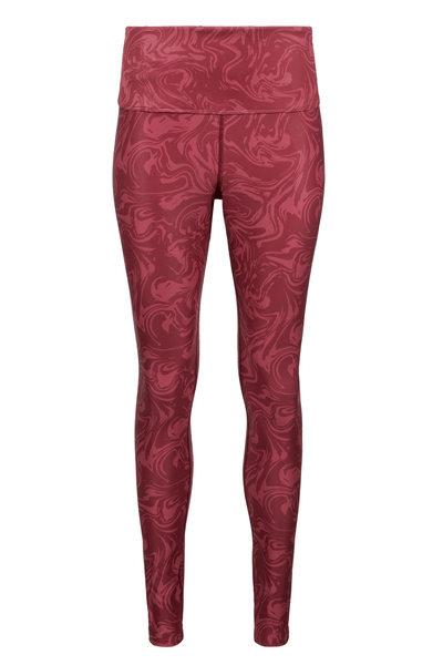 Women's Swirl Yoga Pants Cardinal / Small